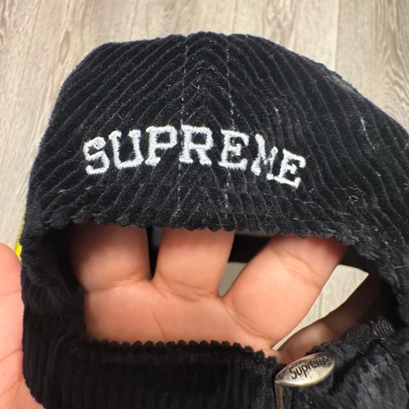 Supreme Black Corduroy Hat - Picture 5 of 9